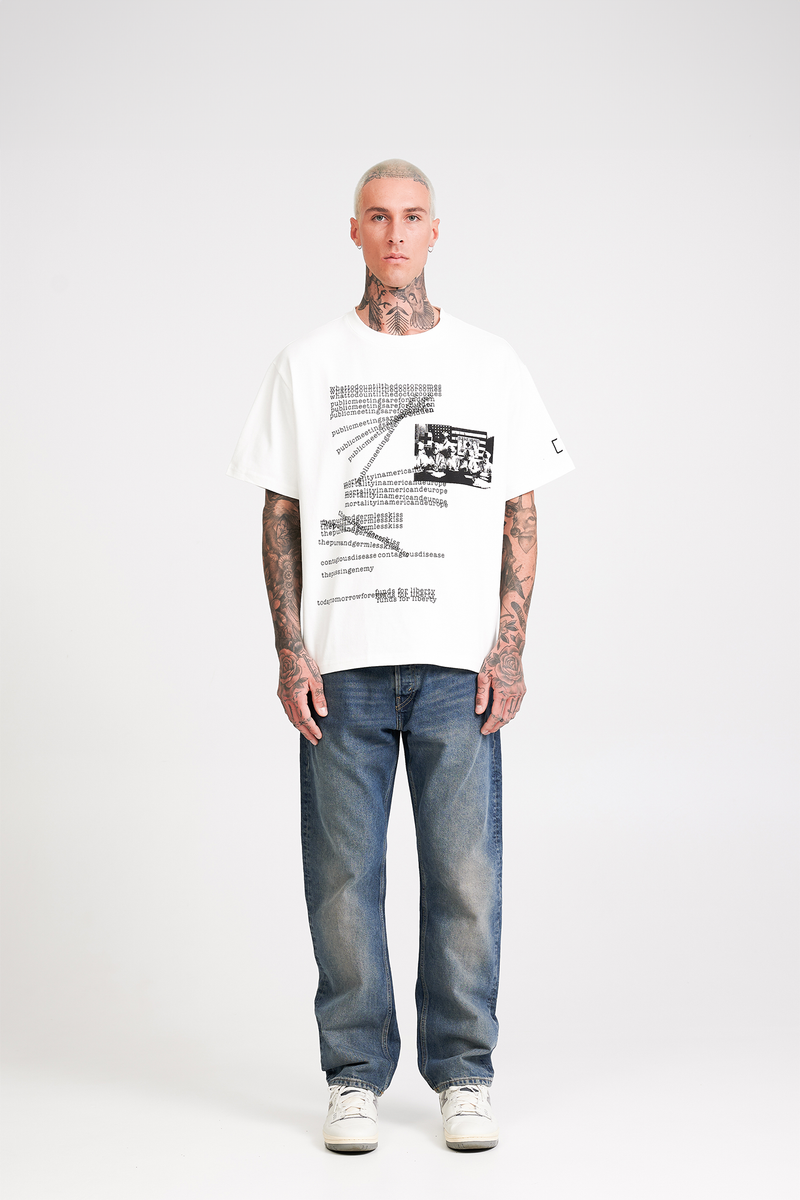 TYPEWRITER SHIRT | WHITE